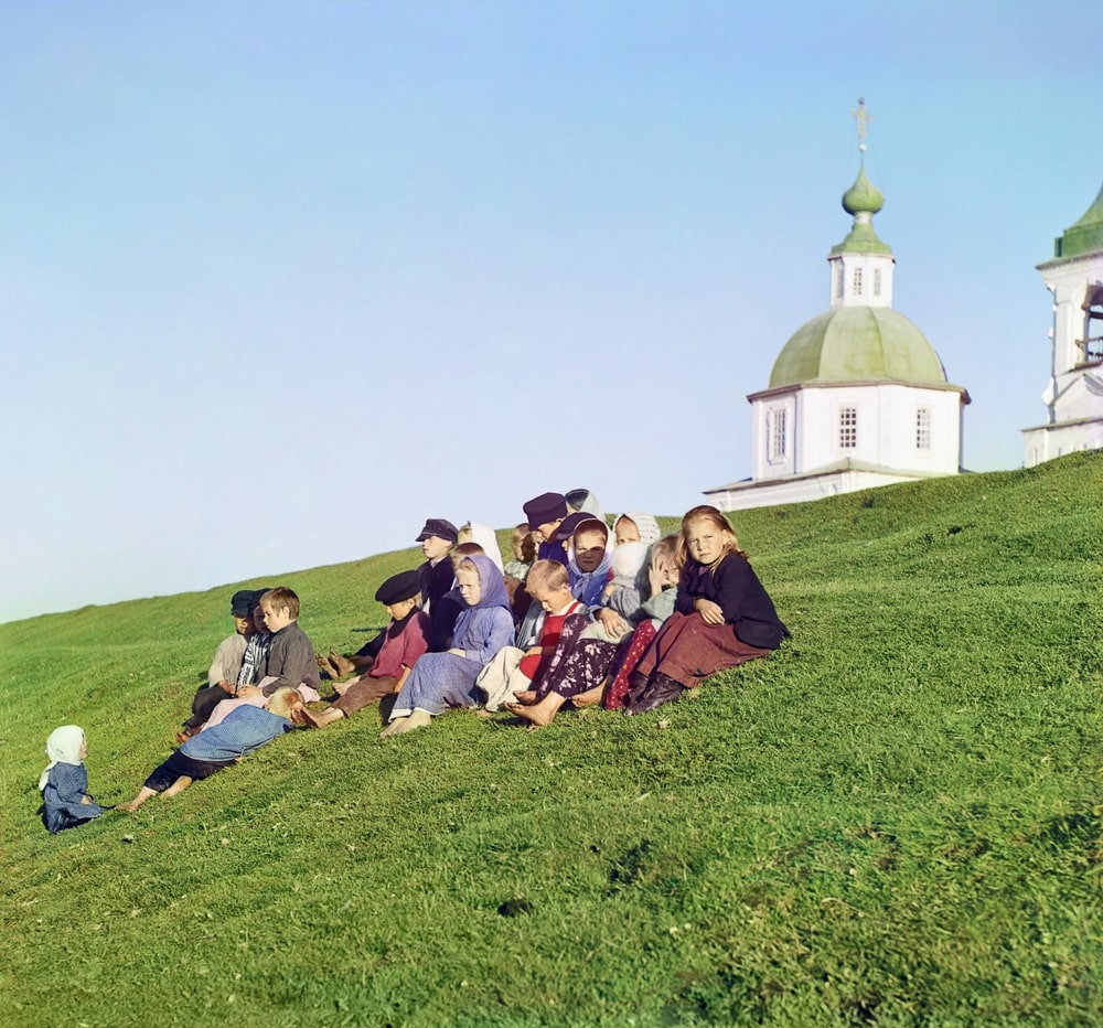 Группа детей. Белозерск