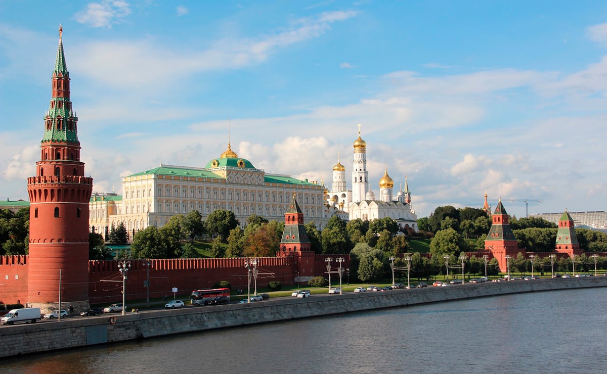 Вид на Кремль с Большого Каменного моста