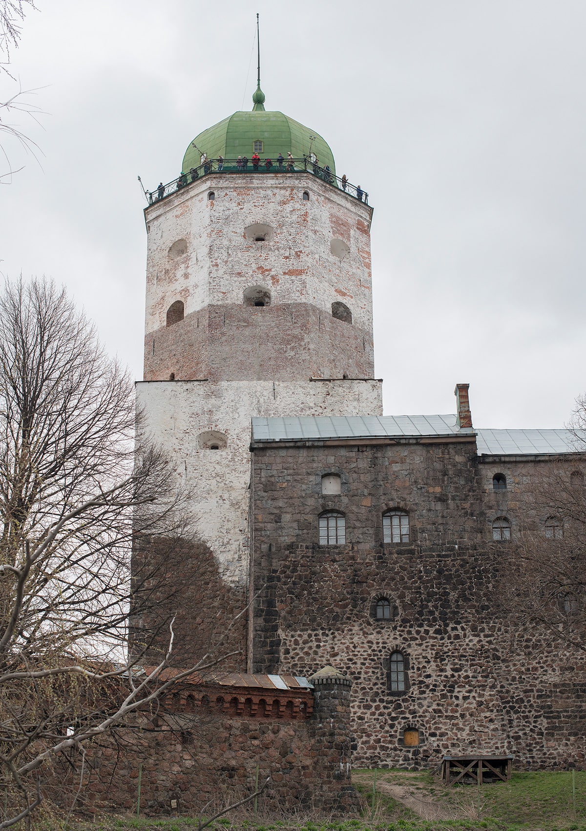 Выборгский замок. Башня Святого Олафа.