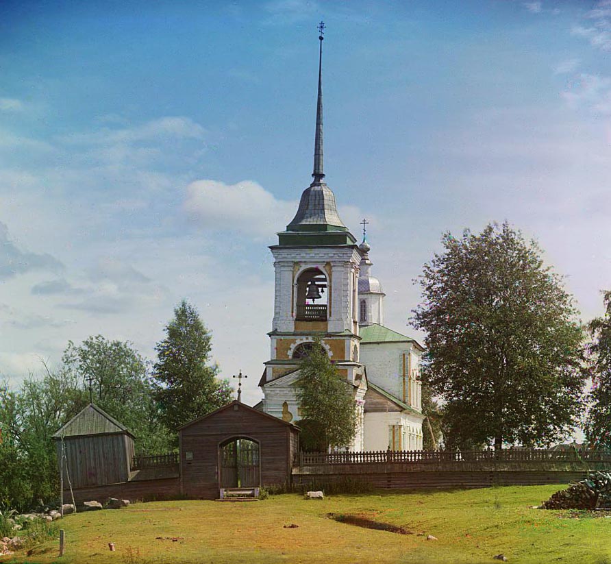 Церковь Троицы Живоначальной. Село Каргулино (затоплено)