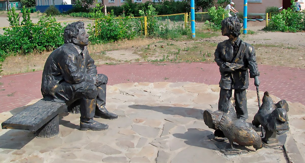 Памятник «Андрей Соколов и Ванюшка»